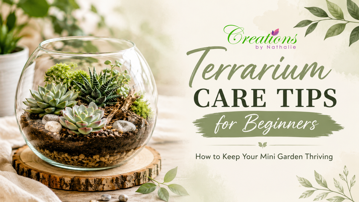 Terrarium Care Tips for Beginners: How to Keep Your Mini Garden Thriving