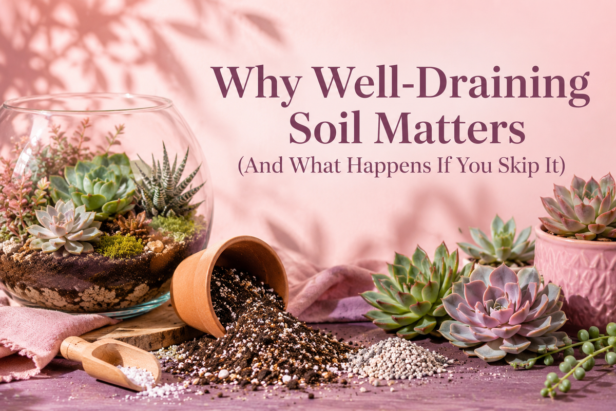Why Well-Draining Soil Matters (And What Happens If You Skip It)