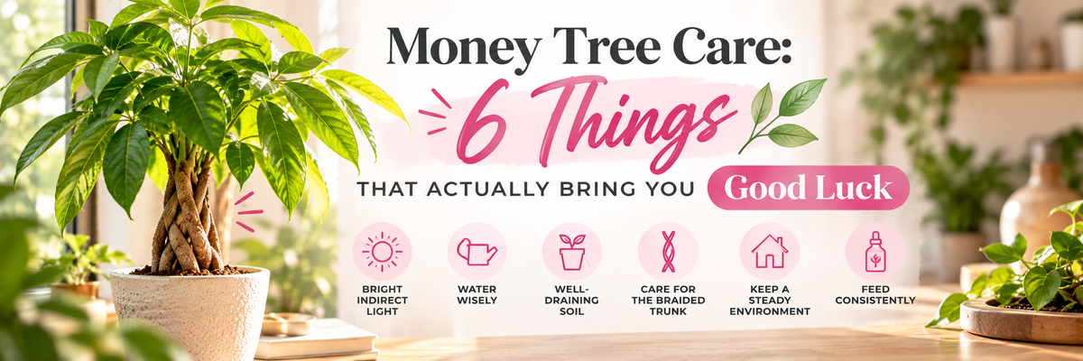 Money Tree Care: 6 Things That Actually Bring You Good Luck