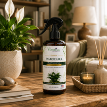 Load image into Gallery viewer, Creations by Nathalie Peace Lily Plant Food Spray, Liquid Plant Food for Indoor Plants, Ready to Use Indoor Plant Food, Peace Lily Fertilizer, House Plant Food for Houseplants, 8 Fl Oz