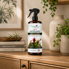 Load image into Gallery viewer, Creations by Nathalie Air Plant Food Spray, Ready-to-Use Liquid Plant Food for Air Plants &amp; Bromeliads, Indoor Fertilizer, 8 Fl Oz