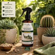 Load image into Gallery viewer, Creations by Nathalie Succulent &amp; Cactus Plant Food Spray, Ready to Use Liquid Plant Food for Indoor Plant Food, House Plant Food, Liquid Fertilizer for Succulent Plants &amp; Cactus, 8 Fl Oz