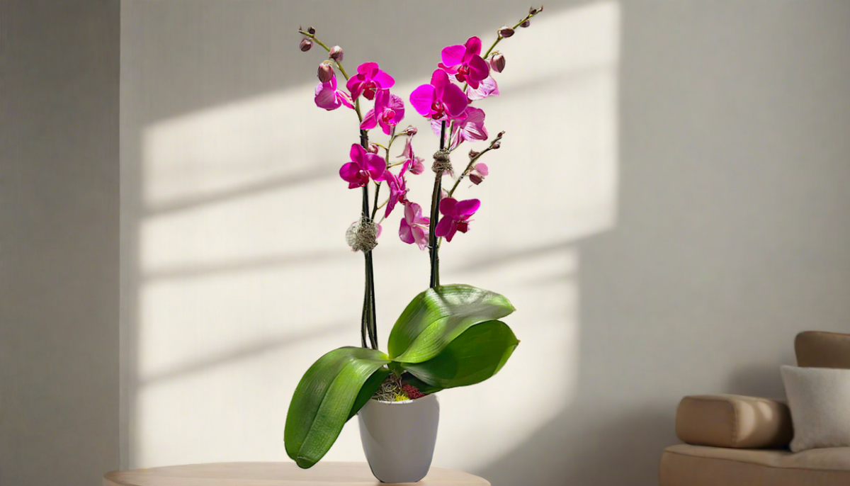 Large Tall Orchid