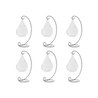 Hanging Teardrop Glass Terrarium with Stand — Hand-Blown Air Plant & Succulent Holder for DIY Kits, Home & Wedding Decor