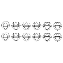 Load image into Gallery viewer, Geometric Glass Tabletop Terrarium: Modern Succulent Planter