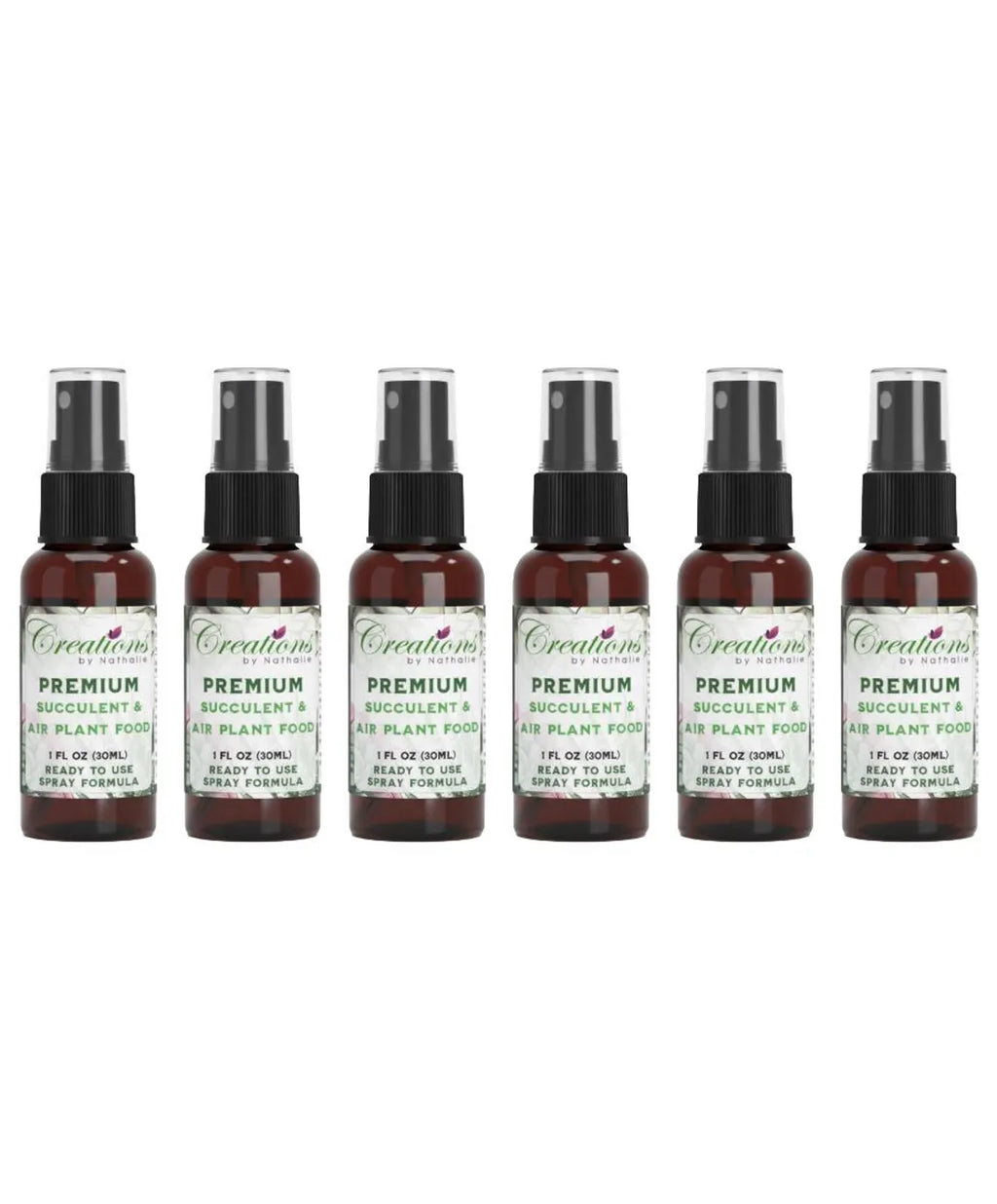 Succulent & Air Plant Fertilizer Spray — Ready-to-Use Liquid Plant Food for Terrariums, Indoor Plants & DIY Kits