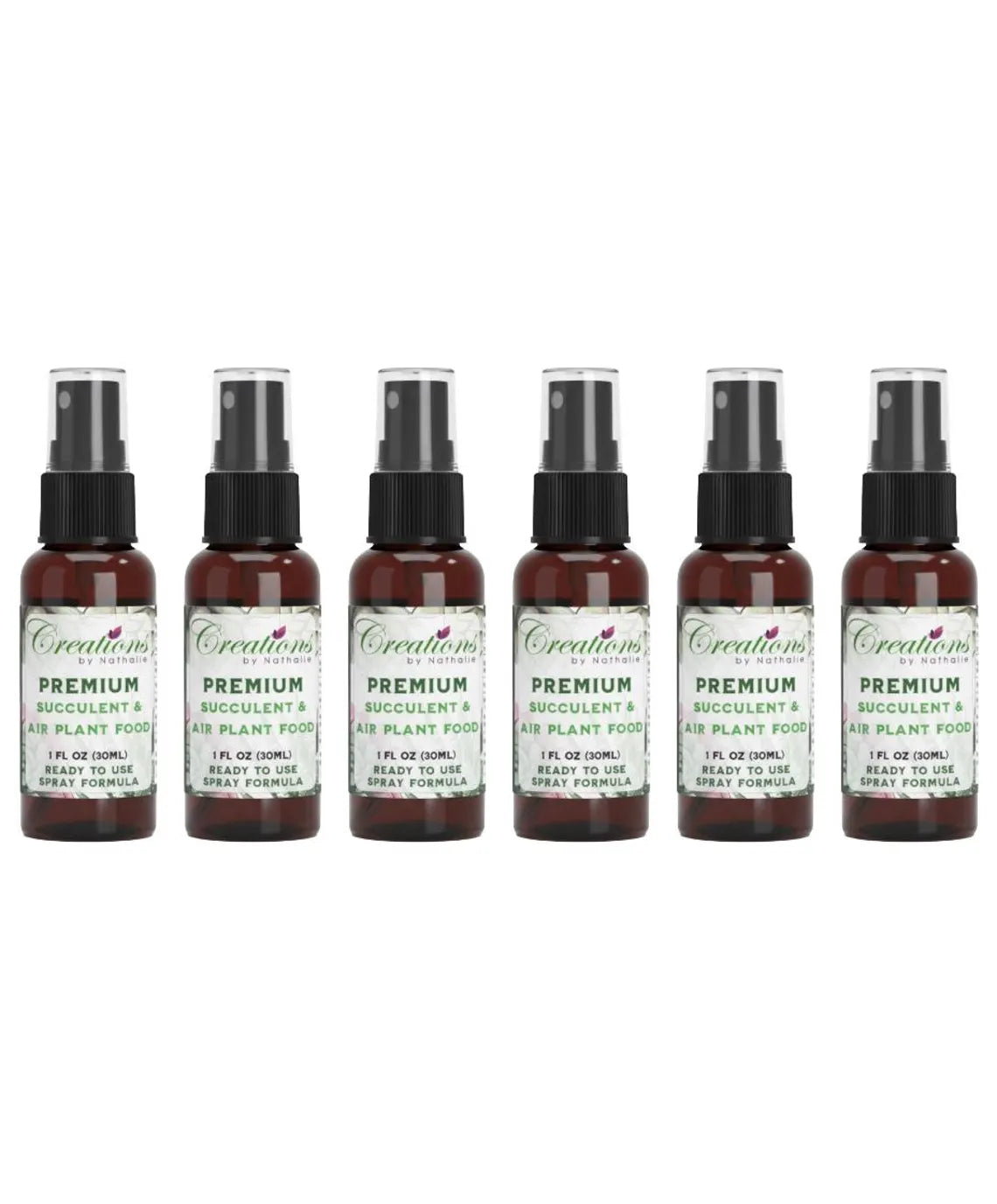 Succulent & Air Plant Fertilizer Spray — Ready-to-Use Liquid Plant Food for Terrariums, Indoor Plants & DIY Kits