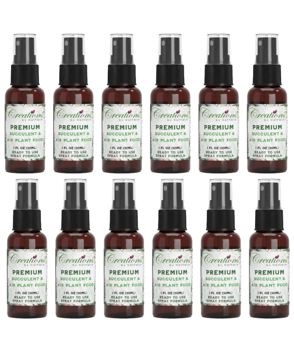 Succulent & Air Plant Fertilizer Spray — Ready-to-Use Liquid Plant Food for Terrariums, Indoor Plants & DIY Kits
