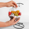 Hanging Glass Globe Terrarium with Stand: Air Plant & Succulent Holder, DIY Kit Vase